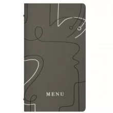PortamenU' F.to 18x31,6cm Linea Linee - grigio (Conf.3)