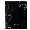 PortamenU' F.to A5 17x23cm Linea Linee - nero (Conf.3)
