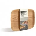 Vassoio antiscivolo in legno frassino 36x28cm
