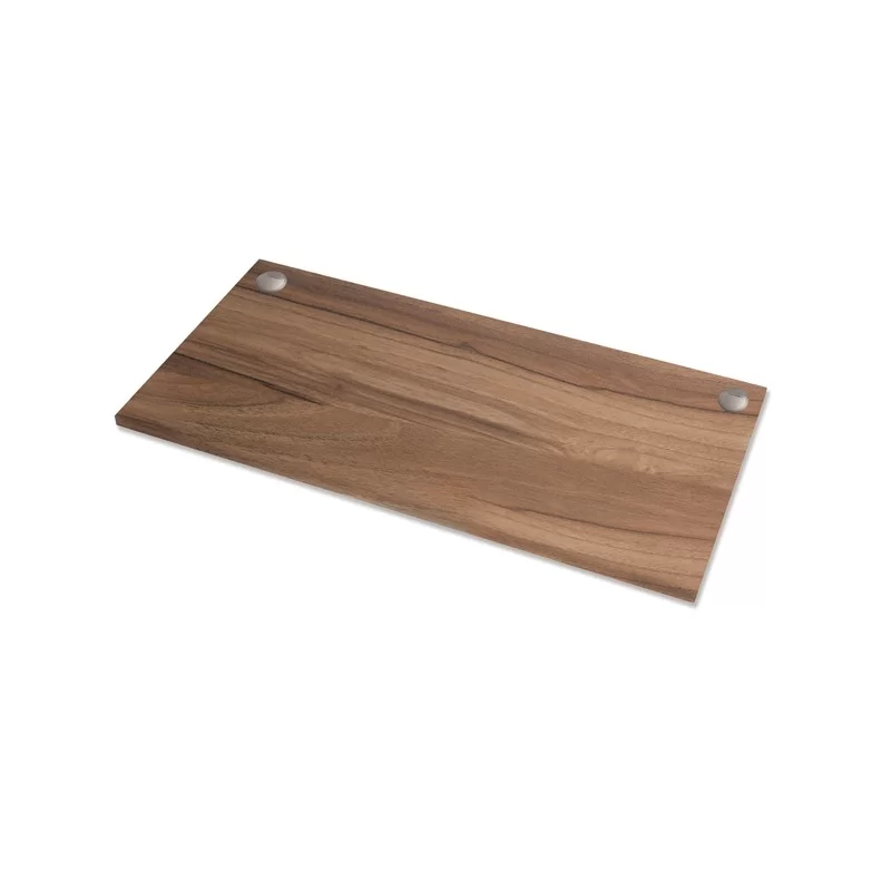 Piano di lavoro per scrivania Cambio - 140x80x2,5cm - noce Fellowes