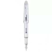 Penna stilografica Monza tratto medio fusto in resina trasparente Monteverde