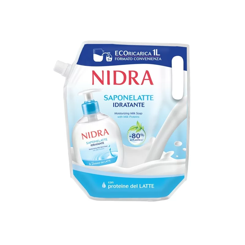 Sapone liquido mani Nidra ecoricarica 1L