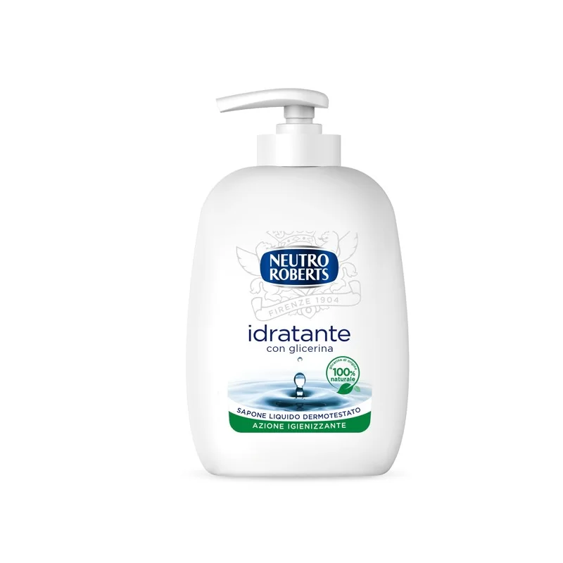 Sapone liquido Extra Idratante 200ml NEUTRO ROBERTS (Conf.12)