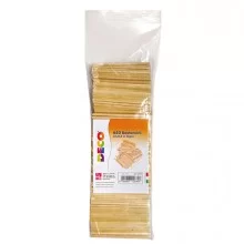 Busta 650 bastoncini in legno colore naturale dim. 86x3x3xmm DECO FUORI CATALOGO