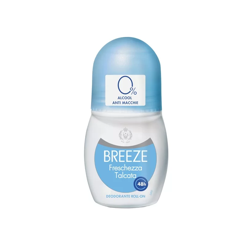 Roll on deodorante Freschezza talcata Breeze 50ml