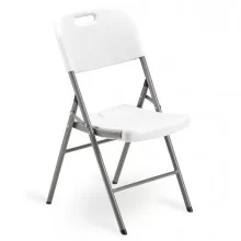 Sedia pieghevole in HDPE bianco Horeca (Conf.4)