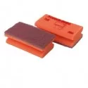 Conf 10 spugne accoppiate rosso Scotch-Brite® 56