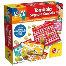 Ludoteca Tombola segna e cancella Lisciani FUORI CATALOGO