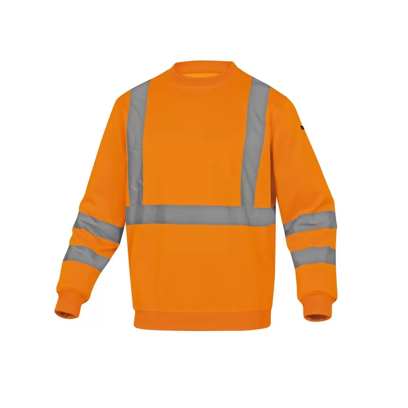 Felpa sportiva Astral alta visibilitA' Tg. XXL arancio fluo FUORI CATALOGO