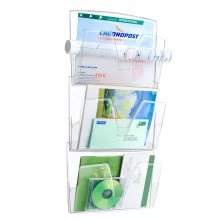 Kit 3 portadepliant da parete Cep