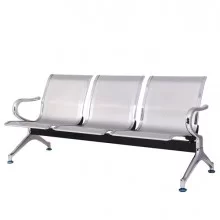 Panca attesa a 3 posti in acciaio Grigio FUORI CATALOGO