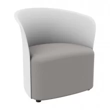 Poltrona Crown bianco Paperflow FUORI CATALOGO