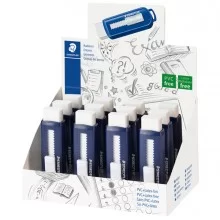 Gomma a scorrimento Staedtler® eraser involucro blu (Conf.12)