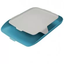 Vaschetta portacorrispondenza con vassoio Organizer Blu Cosy Leitz FUORI CATALOGO