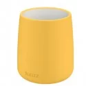 Porta penne in ceramica Giallo Cosy Leitz FUORI CATALOGO