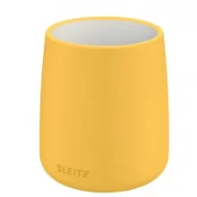 Porta penne in ceramica Giallo Cosy Leitz FUORI CATALOGO