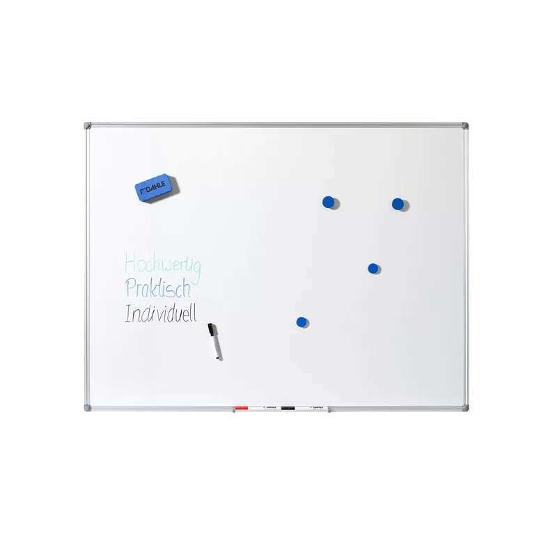Lavagna bianca magnetica 60x90cm Basic Dahle