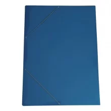 Cartella con elastico 70x100cm Azzurro in cartoncino plast. 71LD
