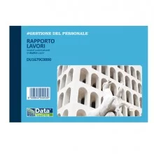 Blocco rapporto lavori 50x2 autoric. DU1679C0000 (Conf.5)