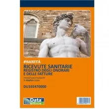 Blocco ricevute sanitarie 50x2 autorical. 21,5x14,8cm DU165470000 (Conf.5)