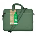 Borsa ecocompatibile per notebook da 16" Bologna - verde salvia Trust