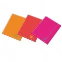 Cartella 3 lembi c/elast. dorso 1cm colori assortiti Fluo One Color Blasetti (Conf.6)