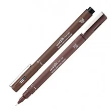 Pin fineliner seppia punta 0.1mm Uni Mitsubishi (Conf.12) FUORI CATALOGO