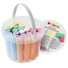 Secchiello 22 gessi Jumbo Ø18x80mm colori assortiti Primo