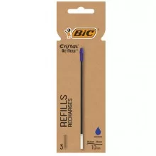 Blister 3 refill Cristal® Re'New 1mm blu BIC®
