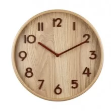 Orologio da parete Ø 32cm Wood