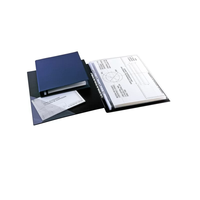 Raccoglitore SANREMO 2000 40 4D blu 30x42cm A3-libro SEI ROTA