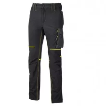 Pantaloni da lavoro World taglia M nero U-Power