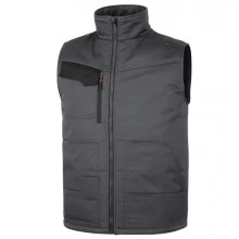 Gilet Multitasche STOCKTON3 Tg. M grigio/arancio FUORI CATALOGO