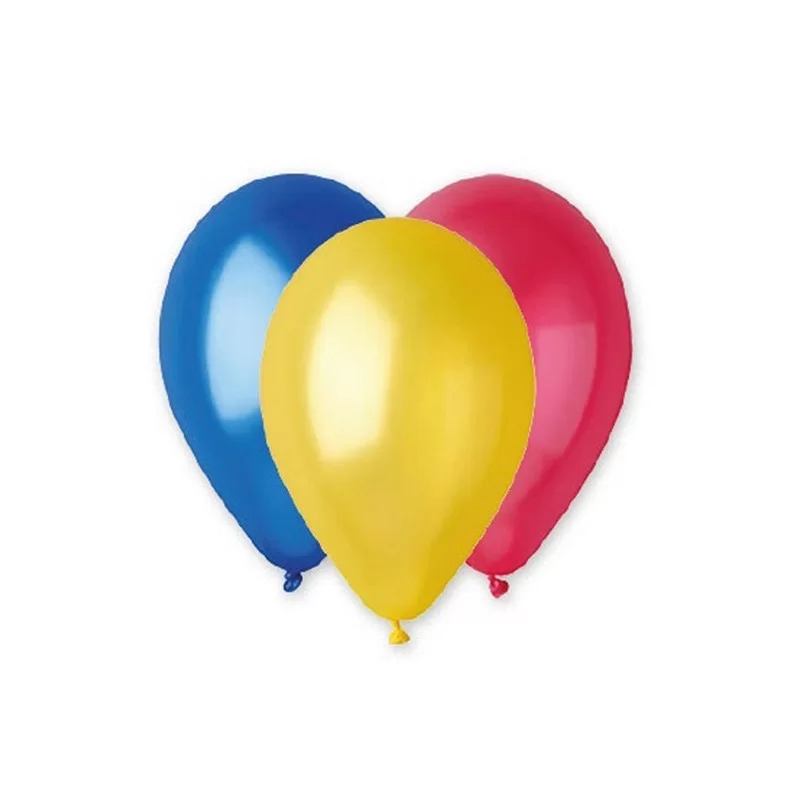 Busta 16 palloncini Ø26cm metal assortiti Big Party FUORI CATALOGO
