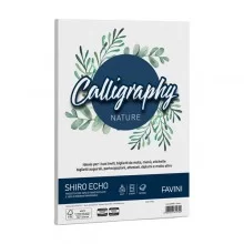 Carta Calligraphy Nature SHIRO ECO A4 50fg 120gr gesso FAVINI