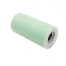 Tulle in rotolo 12,5cmx25mt acqua marina Big Party FUORI CATALOGO