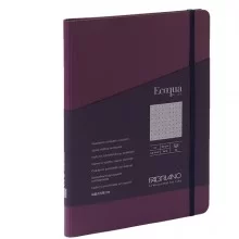 Taccuino c/elast. EcoQua Plus spiral. A5 70fg. puntinato vino Fabriano FUORI CATALOGO