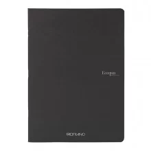 Maxiquaderno A4 38fg+2 90gr 5mm Ecoqua original PM nero Fabriano (Conf.5) FUORI CATALOGO
