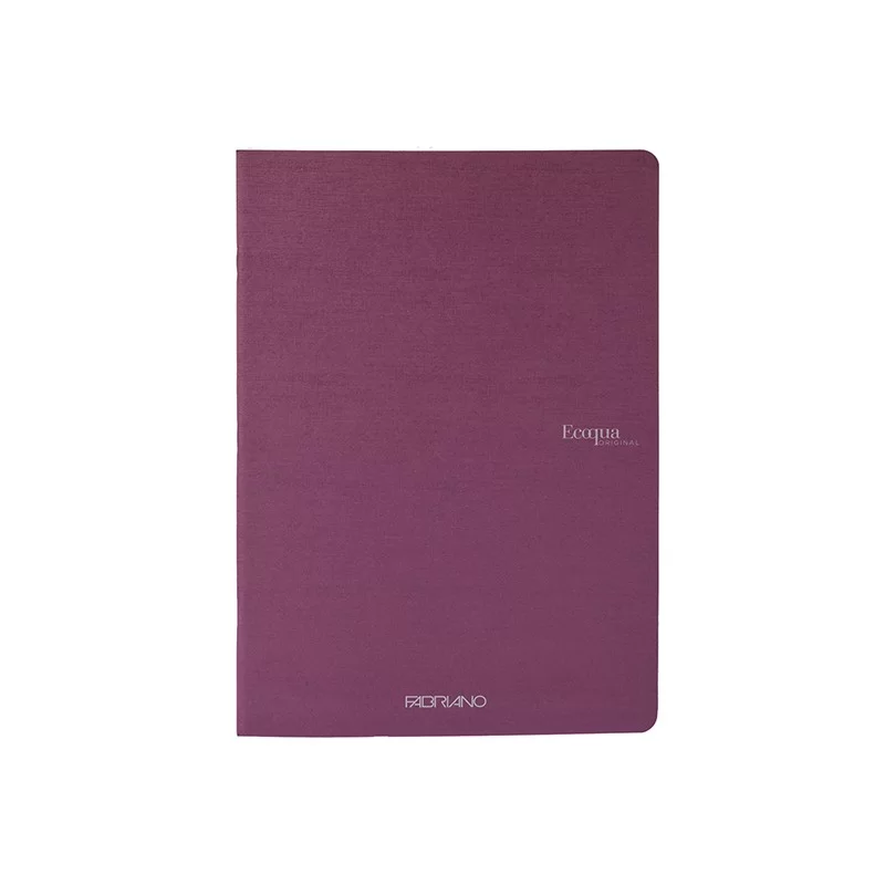 Maxiquaderno A4 38fg+2 90gr 5mm Ecoqua original PM vino Fabriano (Conf.5)