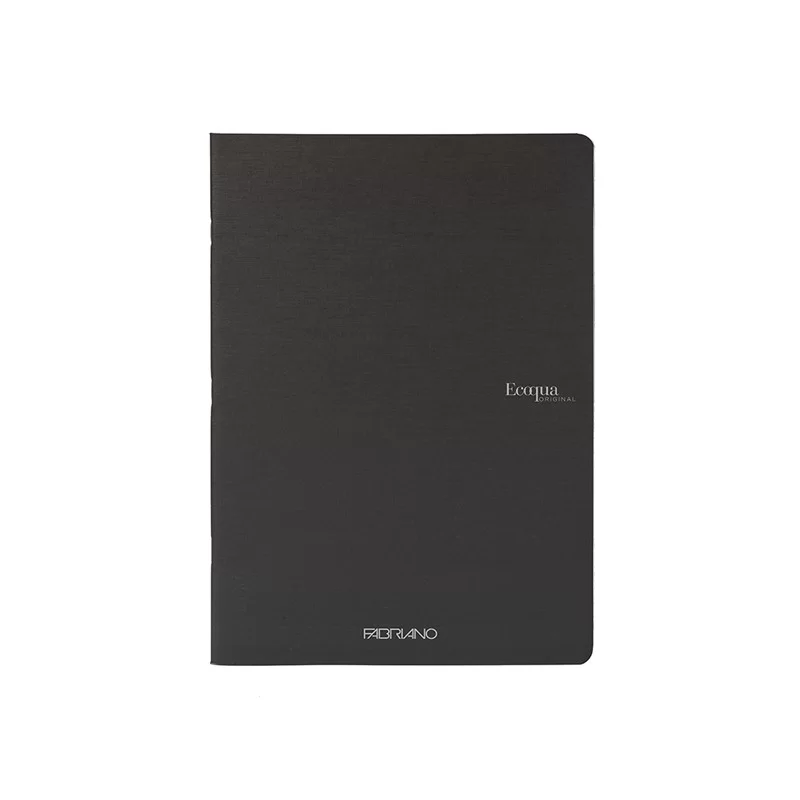 Maxiquaderno A4 38fg+2 90gr 1rigo Ecoqua original PM nero Fabriano (Conf.5)
