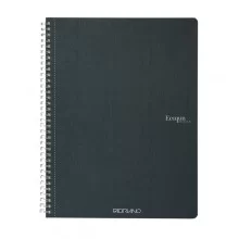 Maxiquaderrno A4 70fg 90gr 1rigo Ecoqua Original spiralato verde scuro Fabriano (Conf.5) FUORI CATALOGO