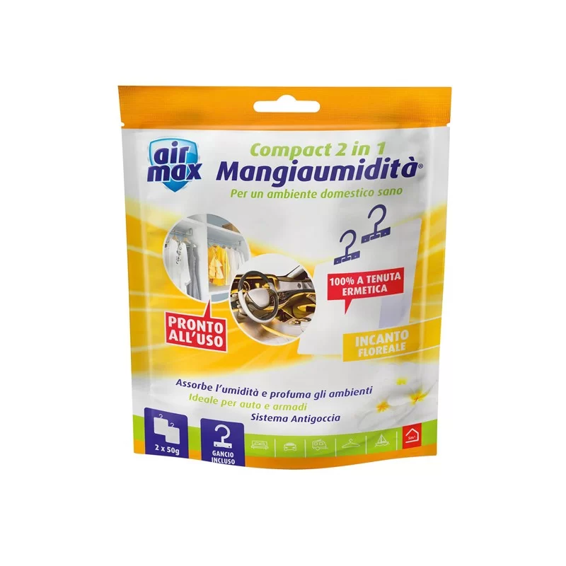 Air Max 2 mangiaumiditA' appendibile Compact 2 in 1 Incanto floreale 50gr