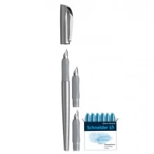 Set penna stilografica Callissima+3 punte intercamb. fusto antracite Schneider FUORI CATALOGO