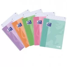 Maxiquad. Spiralato A4+ 5mm120fg 90g colori ass. PastelOn OXFORD (Conf.5)