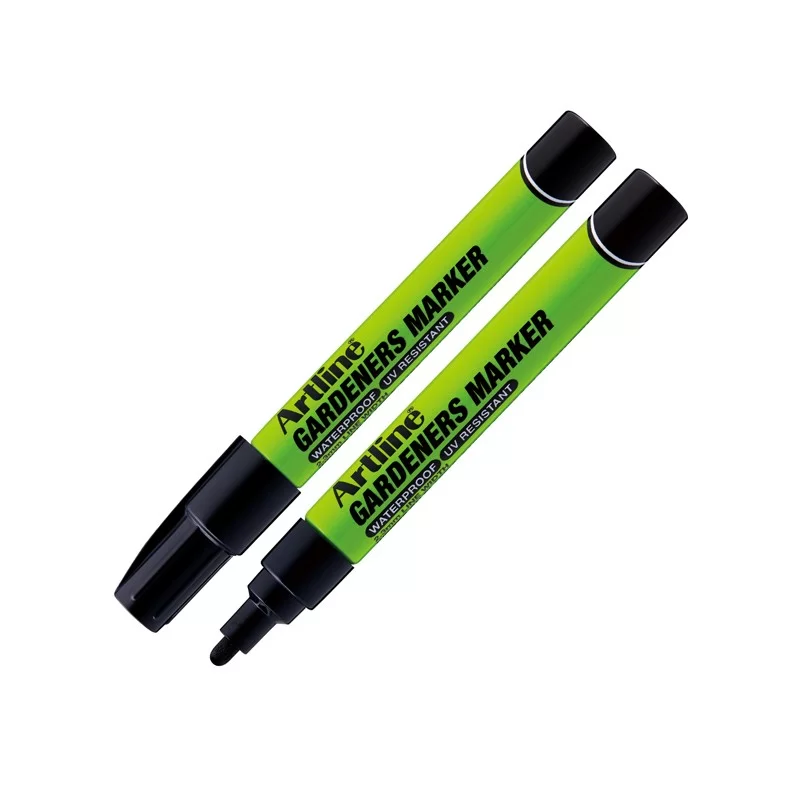Marcatore permanente speciale per giardini artline punta 2,3mm tonda nero