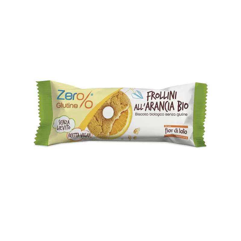 Frollini all'arancia monodose 30gr Zerglutine (Conf.20)