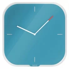 Orologio da parete silenzioso in vetro blu Cosy Leitz FUORI CATALOGO