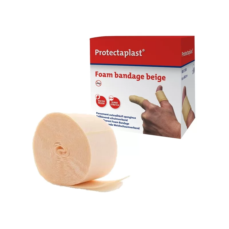 Bendaggio coesivo color pelle PROTECTAPLAST 6x450cm