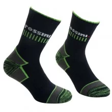 Pack 2 paia di calze da tennis Livigno taglie 36-39 blu verde FUORI CATALOGO