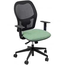 Seduta operativa Hubble HUHU 4 blocchi verde acqua con braccioli regolabili FUORI CATALOGO